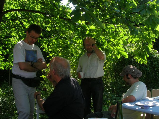 Gilles, Alain, Patrice et Olivier